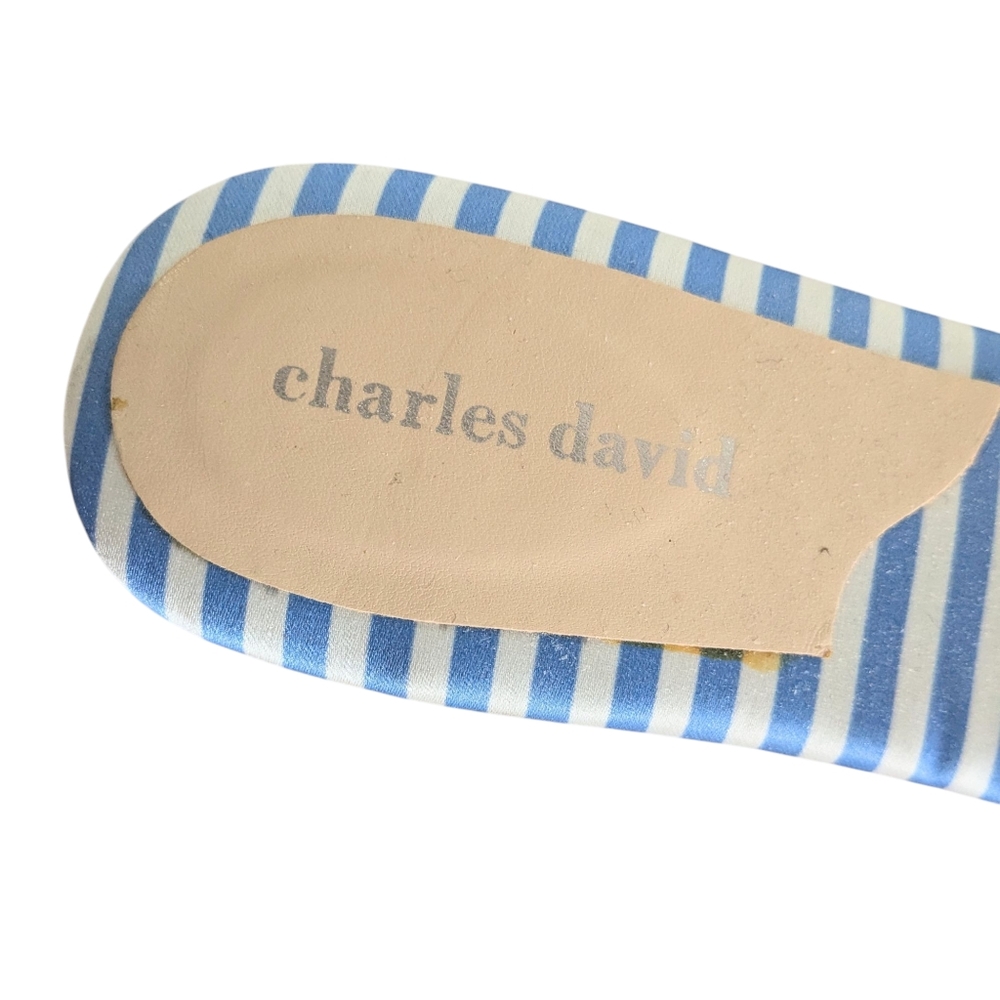 Charles David Something Blue Slides Size 8.5 - Picture 7 of 9